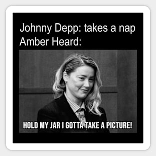 Don't be an Amber meme Sticker